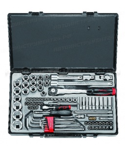 &1/4"Набор инстр. 87пр. 1/2" 4234B+2641