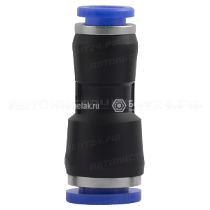 Фитинг пластиковый прямой комбинированный PG D=10x12 мм (переходной)