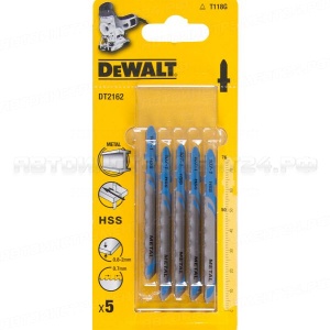 Пилки для лобзика HSS DeWalt DT 2162