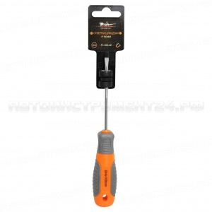 Отвертка шлицевая с эргономичной рукояткой магнитная SL4.0*0.8*100мм AIRLINE, AT-SS4-02