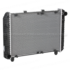 Радиатор охлаждения алюминиевый для автомобилей ГАЗ 3110 Волга (паяный) LUZAR, LRc 0310b