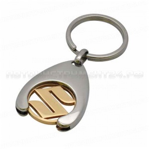 Брелок BR-117 SUZUKI CHROME/GOLD (в подарочном футляре) GOLDEN TOUCH /1
