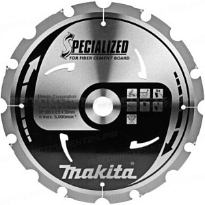 Пильный диск для цементноволокнистых плит Makita B-23020 (B-31631)