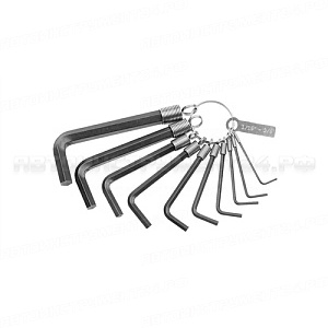 Набор шестигранных ключей на кольце, 1,5-10 мм Kamasa-Tools K 1425