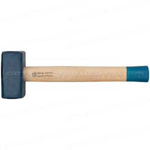 Кувалда кованая в сборе, деревянная эргономичная ручка 3,25 кг