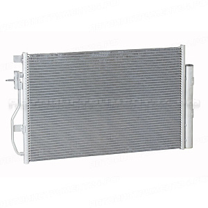 Радиатор кондиционера Aveo T300 (11-) LUZAR, LRAC 0595