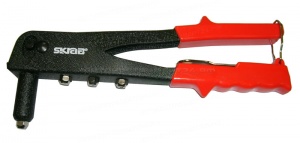 Заклепочник 2,4-4,8мм красный Al SKRAB 26204