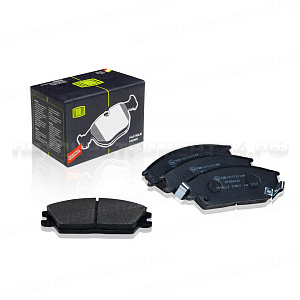 Колодки тормозные дисковые передние для автомобилей Hyundai Accent (95-)/Getz (02-) TRIALLI, PF 084101