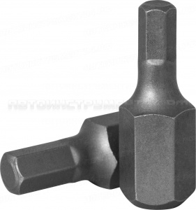 Вставка-бита 10 мм DR шестигранная, H10, 30 мм