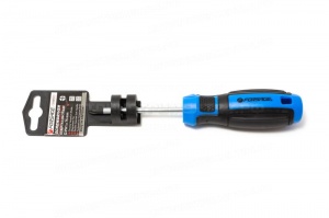 Отвертка крестовая магнитная PH1х38мм, на пластиковом держателе Forsage F-7110381