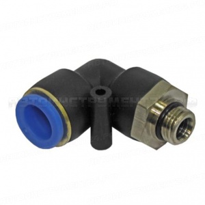 Фитинг трубок Г-образный наружная резьба PL-G M 8x1 d=10мм, шт