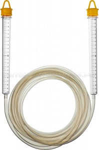 Гидроуровень с усиленной измерительной колбой большого размера, d 8мм, 5м, STAYER "MASTER"