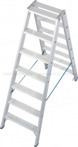 Двухсторонняя стремянка Krause STABILO 2х7 ступ, 124753