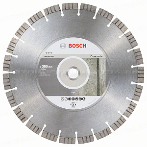 Алмазный диск Best for Concrete350-25.4, 2608603800