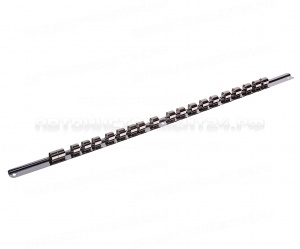 Держатель головок RF-819420: 1/2"DR металлическая рейка, 20 зажимов 560мм ROCKFORCE /1/10
