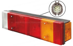 Фонарь задний прав. c разъемом IVECO (IVECO EUROCARGO-EUROTECH-STRALIS)