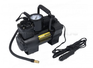 Компрессор автомобильный "Focus" 35110 (2 поршня,клеммы)