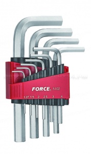 Набор шестигранников Г-образн. 10пр. 5102