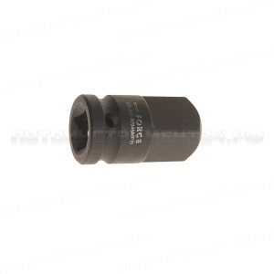 Адаптер RF-80946MPB: 1/2"(F) х 3/4"(М) ударный шаровый 48мм ROCKFORCE /1/10 NEW