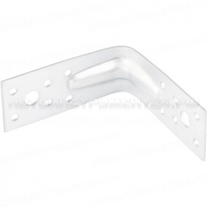 Крепежный уголок усиленный 2 мм, KUU 70 x 70 x 40 мм, Россия. СИБРТЕХ