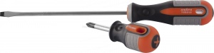 Отвертка стержневая крестовая ROUND GRIP, PH2x38 мм