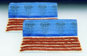 Жгуты толстые коричневые бутилкаучуковые 200 мм (установка без клея)