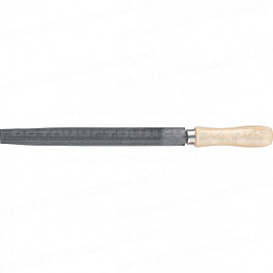 Напильник полукруглый, 250 мм, деревянная ручка. СИБРТЕХ