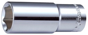 Головка торцевая длинная 3/8" 21 мм, 3300M21, Hans