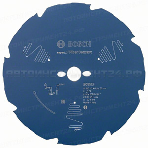 Пильный диск Expert for Fiber Cement 300x30x2.4/1.8x8 T, 2608644352