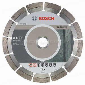Алмазный диск Standard for Concrete180-22,23, 10 шт в уп., 2608603242