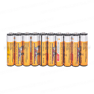 Батарейки LR03/AAA щелочные 10 шт. (AAA-10)