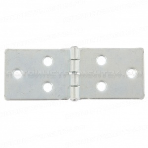 Петля карточная, 110 х 40 мм, цинк, 4 шт, (Металлист). Россия