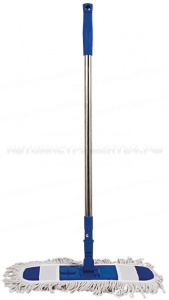 Швабра "Флаундер-2", телескоп. ручка, пластиковая платформа, сменная насадка из хлопка