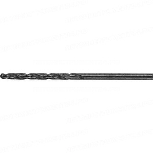 Сверло ТЕВТОН по металлу, быстрорежущая сталь, 2,5x22x45мм, 10 шт
