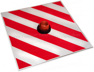 Таблица Негабаритный груз 24V (с желтым мигающим габаритом на металле)