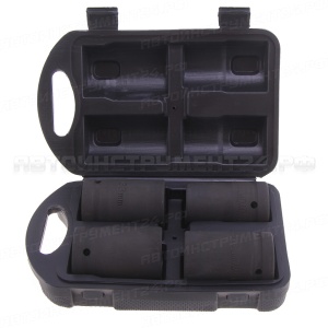 Набор головок ударных к гайковёртам (УКМ) 1" 4 предмета 27-32-33-36мм 04С