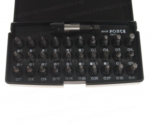Набор вставок RF-23113: 1/4"DR с держателем 31пр. ROCKFORCE /1/20/80