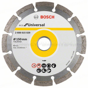 Алмазный диск ECO Universal 150-22,23, 2608615029