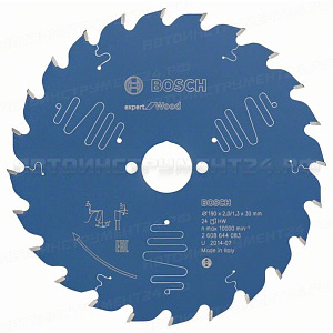 Пильный диск Expert for Wood 190x30x2/1.3x24T, 2608644083