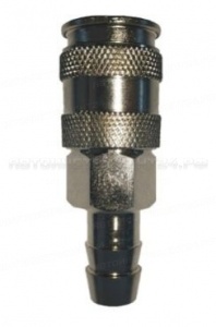 Быстроразъём стальной: Наконечник (ёлочка) Н 1/2" х Евроразъём (ОР, МР, АР) 0990133-06