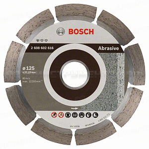 Алмазный диск Standard for Abrasive125-22,23, 2608602616
