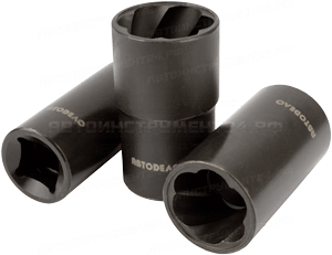 Головка ударная *22 (DR1/2") для поврежденного крепежа 40562