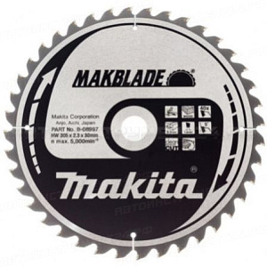 Пильный диск по дереву Makita B-08997 (B-29278)