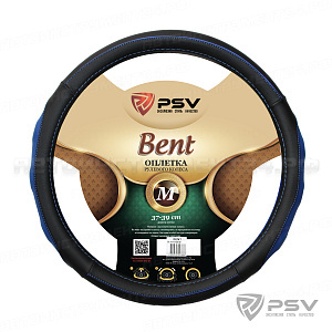 Оплётка на руль PSV BENT Fiber (Черно-Синий) М