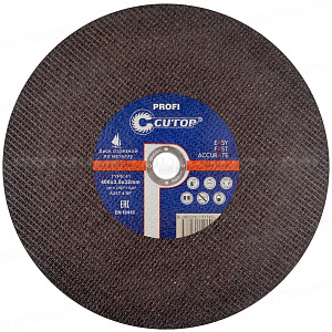 Профессиональный диск отрезной по металлу Т41-400 х 3,5 х 32 (5/25), Cutop Profi
