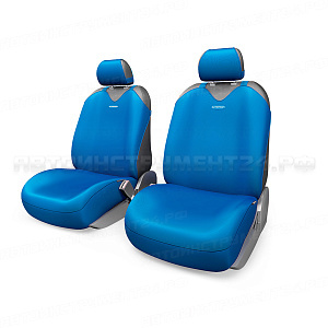 Майки R-1 SPORT PLUS, передний ряд, закрытое сиденье, полиэстер, 4 предмета, синий