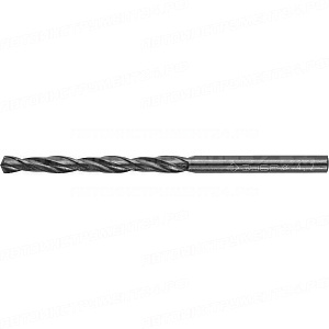 Сверло по металлу, быстрорежущая сталь, класс В, ЗУБР 4-29605-075-4.2, d=4,2 мм