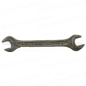 Ключ рожковый, 13 х 14 мм, CrV, фосфатированный, ГОСТ 2839. СИБРТЕХ