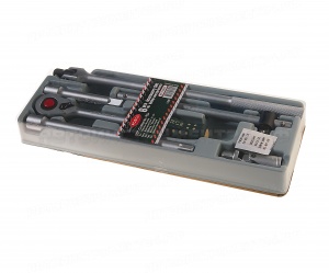 Набор инструмента RF-T40612: 1/2"DR (трещотка, удлинители, воротки, кардан) в лотке 6пр. ROCKFORCE /1/2