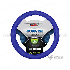 Оплётка на руль CONVEX (Синий) L